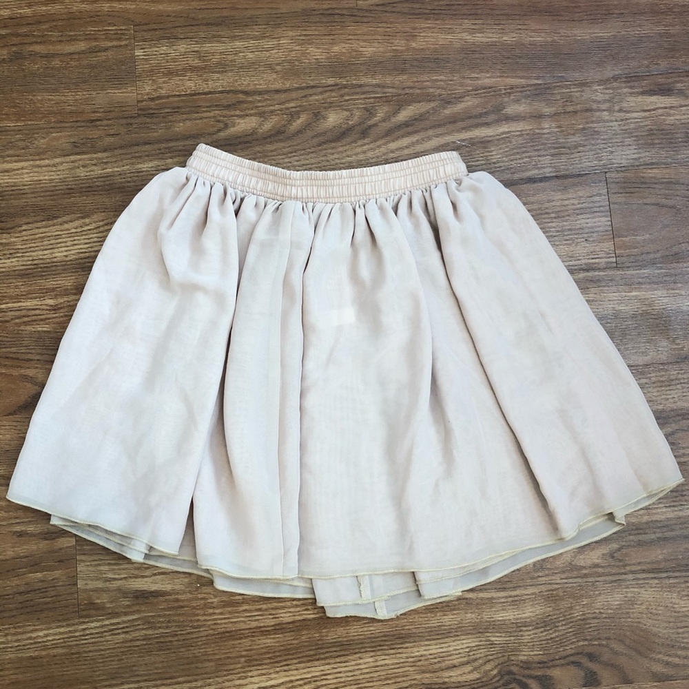 American Apparel Chiffon Skirt